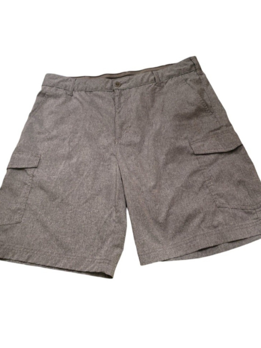 Lee Performance Extreme Comfort Cargo Gray Shorts 38